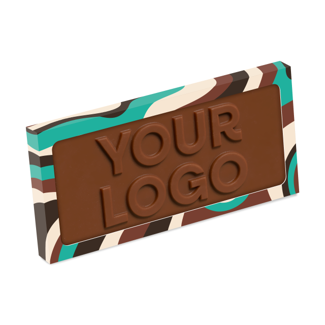 Eco Window Slab Box – Milk Chocolate³